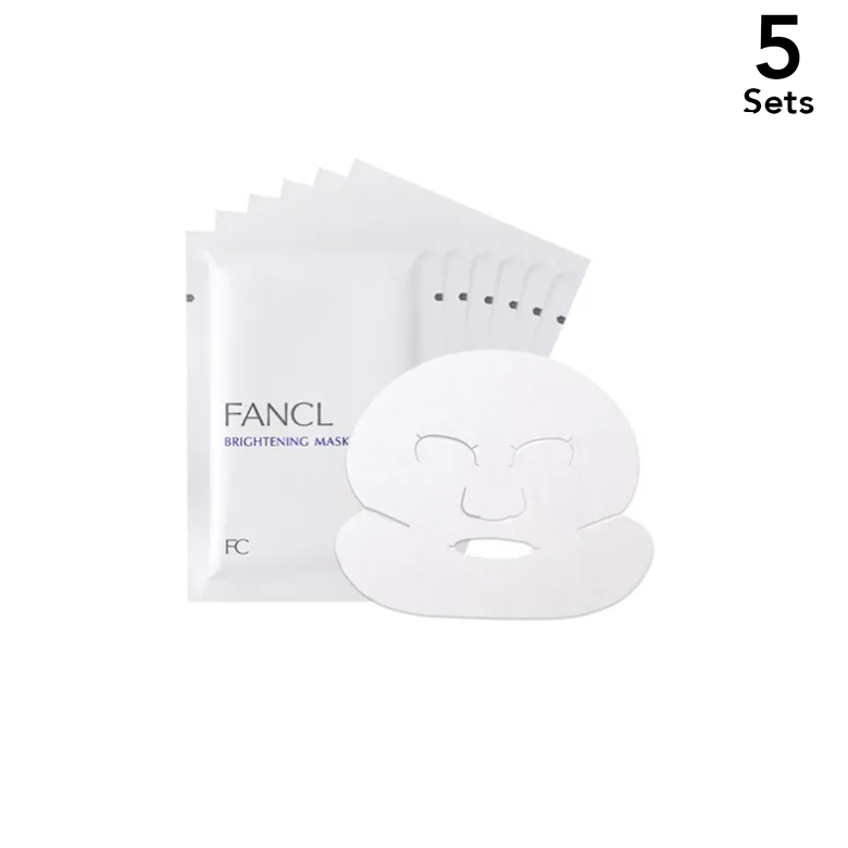 [Set of 5] FANCL Brightening Mask 21ml x 6 pieces ｜ DOKODEMO