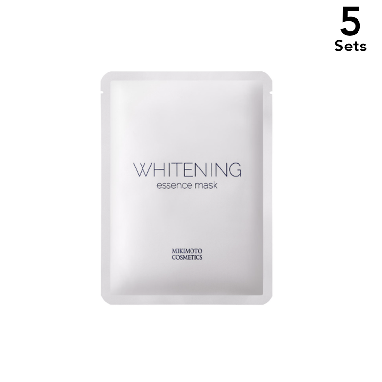 [Set of 5] Mikimoto Special Care Whitening Essence Mask