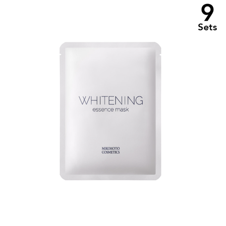 [Set of 9] MIKIMOTO Special Care Whitening Essence Mask