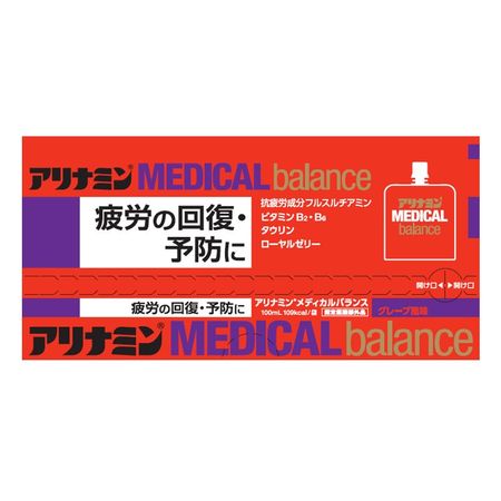 アリナミンメディカルバランスグレープ風味&lt;100ml×6個&gt;