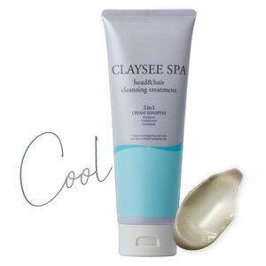 Clay Seaper Head & Hair Cleansing Treatment 3in1 Cream Shampoo 200g Theodor