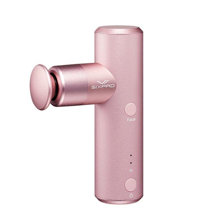 SIXPAD Power Gun Pocket Cordless Vibration Massage Gun for Body Care, Pink, Great Gift