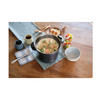 Thermos (Thermos) Shuttle chef warm cooker 4-6 IH compatible cool gray KBJ-4501