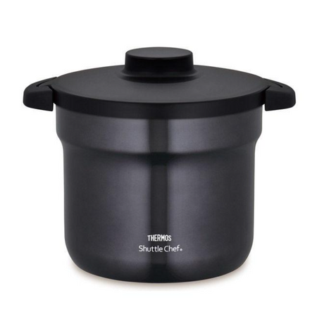 Thermos (Thermos) Shuttle chef warm cooker 4-6 IH compatible cool gray KBJ-4501