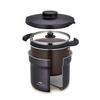 Thermos (Thermos) Shuttle chef warm cooker 4-6 IH compatible cool gray KBJ-4501