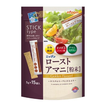 Nippun 烤亚麻籽粉 75g