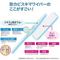 Earth Corporation Raku Hapi Air Conditioner Mold-Prevention Gap Wiper, Wet Type, Unscented