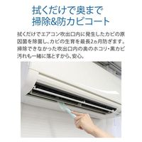 Earth Corporation Raku Hapi Air Conditioner Mold-Prevention Gap Wiper, Wet Type, Unscented