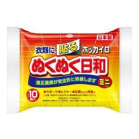 ホッカイロ ぬくぬく日和 貼るタイプ ミニ 10個入
