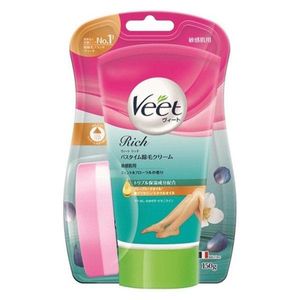 Veated bass time hair removal cream for sensitive skin