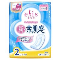 elis New Skin Feel Daytime Pads for Heavy to Regular Flow, No Wings