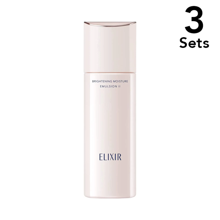 【3入组】ELIXIR 美白乳液 WTII 保湿型 130ml