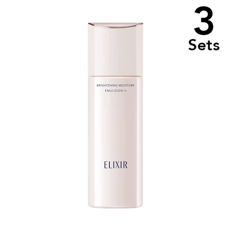 [ 3 件入組] ELIXIR亮白乳液 保濕乳液 WTⅡ 130ml