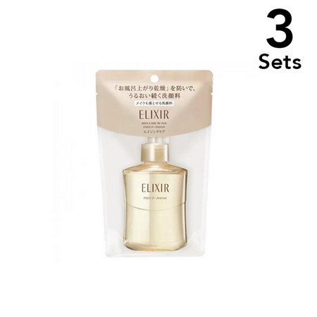 [Set of 3] ELIXIR ELIXIR SUPERIEUR Moist In Cleanse 140ml