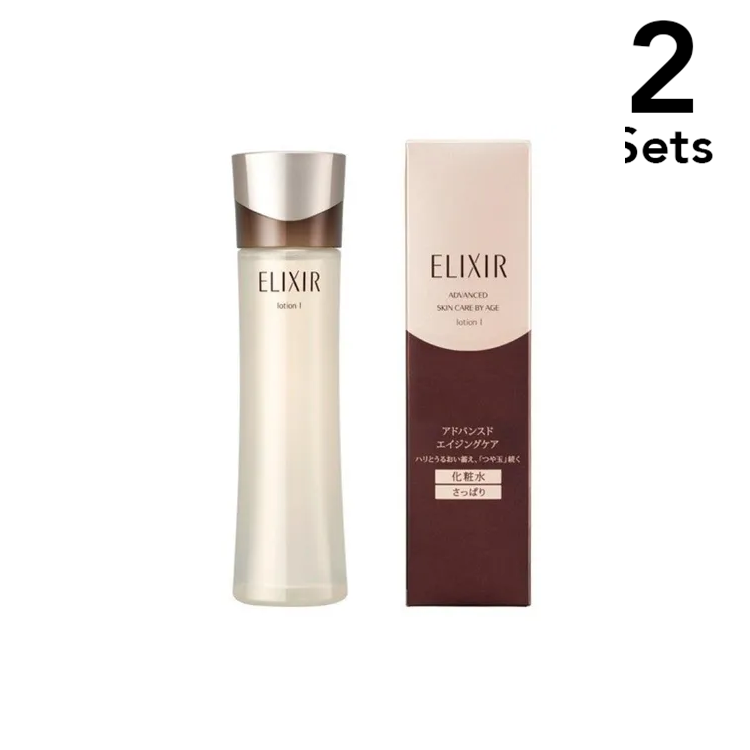 【2入組】ELIXIR怡麗絲爾 進階版化妝水 T Ⅰ 清爽型 170ml