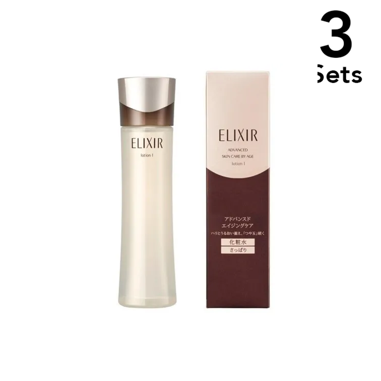 【3入组】ELIXIR Advanced 化妆水 TI 1 清爽型 170ml