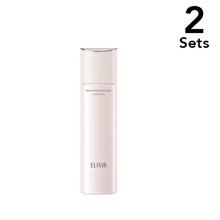 Set of 2: ELIXIR Brightening Lotion III (Very Moist) Toner 170 mL