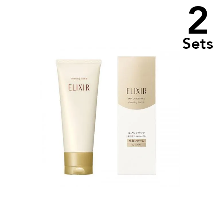【2개 세트】ELIXIR 엘릭서 슈페리어 클렌징 폼 Ⅱ 촉촉 N 145g