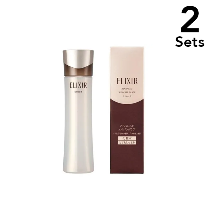 【2入组】ELIXIR Advanced 化妆水 TⅢ 3 极度保湿型 170ml