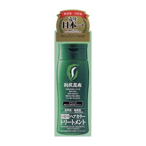 利尻ヘアカラートリートメント ブラック 200g