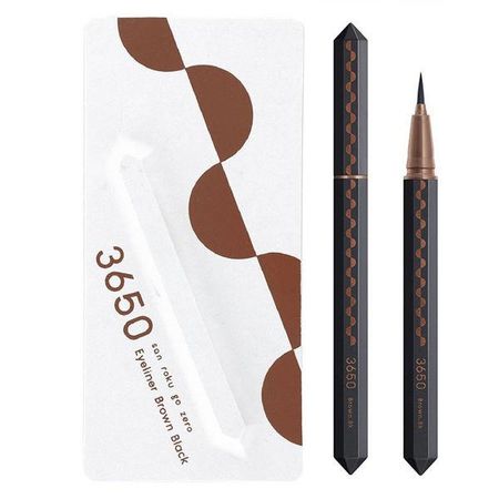 3650 (san roku go zero) Liquid Eyeliner Brown D-Nee Cosmetics