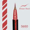 3650 (san roku go zero) Liquid Eyeliner Sheer Red D-Nee Cosmetics