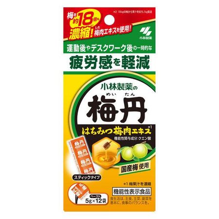 梅丹はちみつ梅肉エキス60g 1個 小林製薬