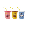 滑冰运动员Sih3st稻草玻璃杯320ml 3P Kanahei/Wear Pooh 614446-Sih3st 1件