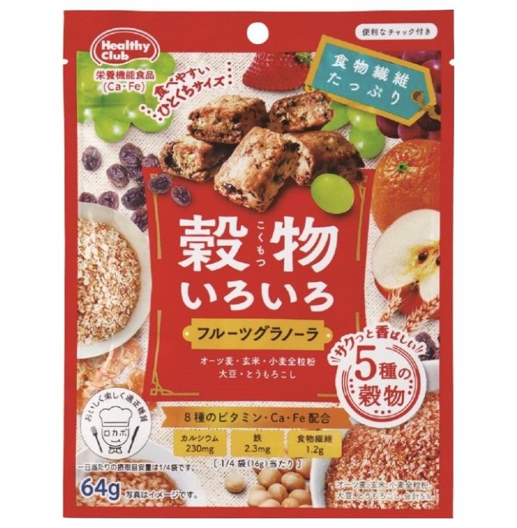 Hamada Confect Grain Various Fruit Granola 64g