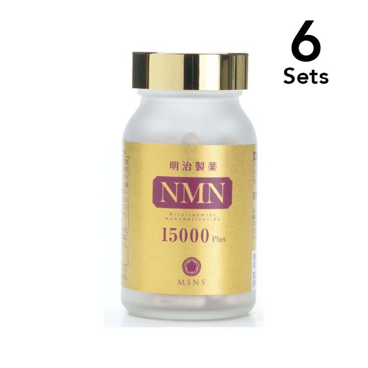 [Set of 6] Meiji Pharmaceutical NMN 15000 PLUS 90 grains