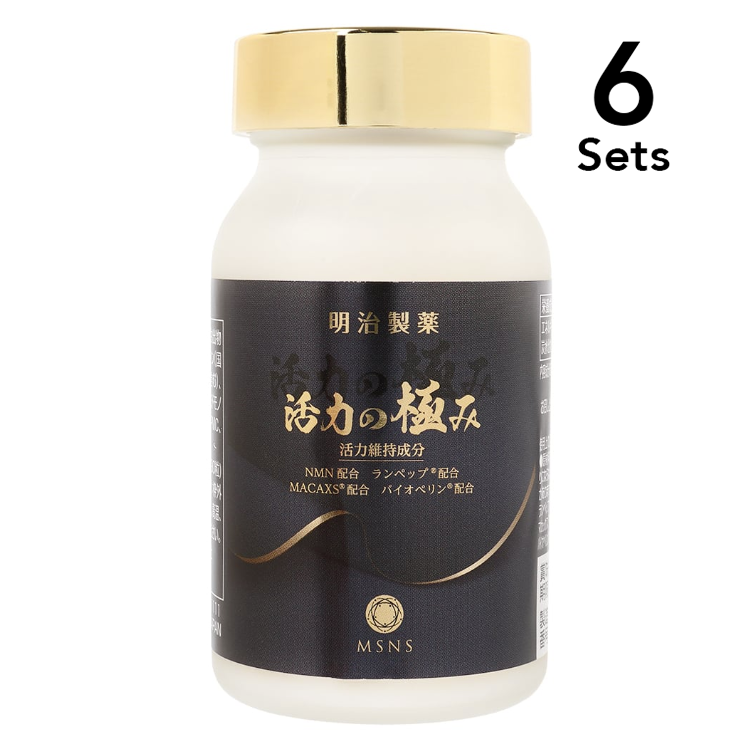 明治製薬 [6套] 90個活力膠囊[其他4種NMN的成分]