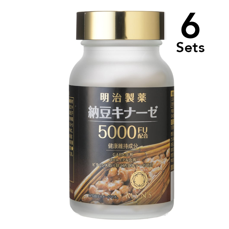 【6入組】納豆激酶 5000FU 90粒