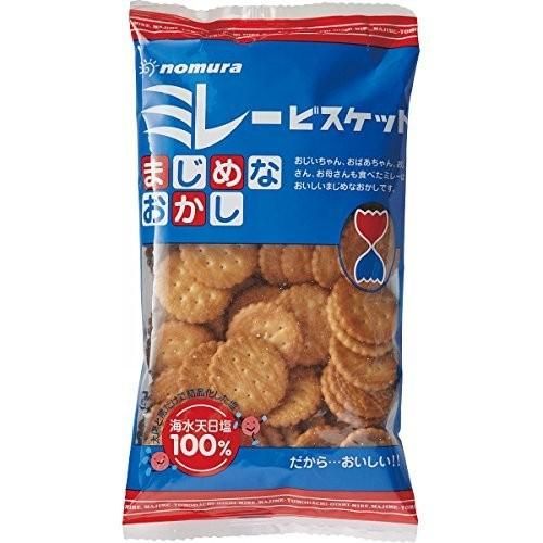 【2個セット】野村煎豆 まじめ ミレービスケット 120g 