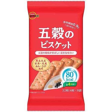 波旁五穀餅乾 32塊（4塊x8袋）