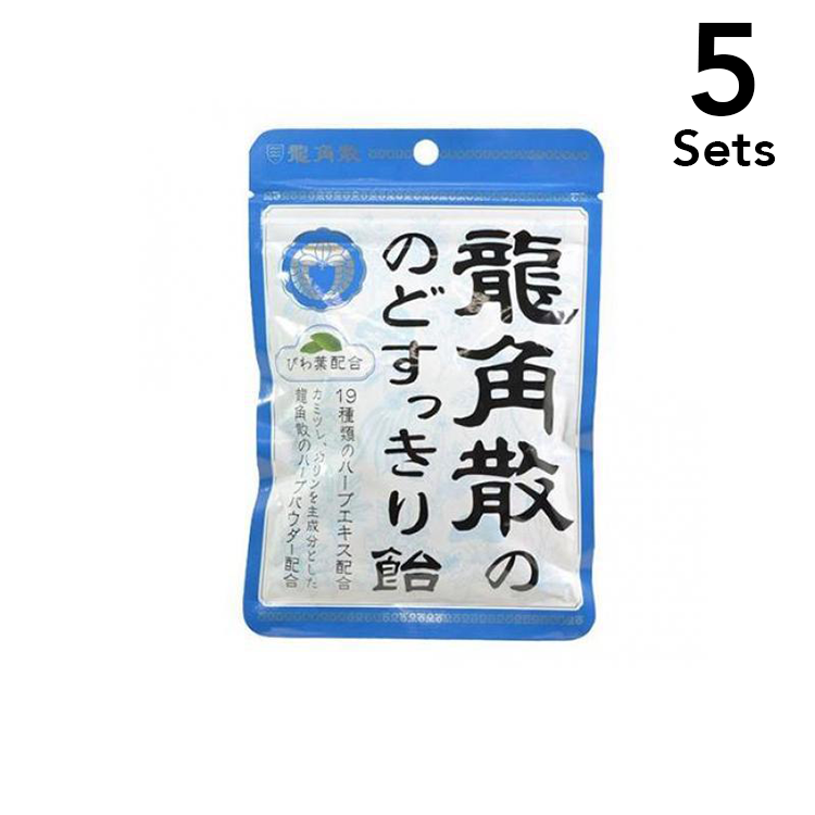 【5個セット】龍角散ののどすっきり飴 100g (袋)