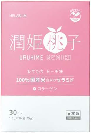 먹는 세라마이드 우루히메모모코(润姬桃子) 30포입