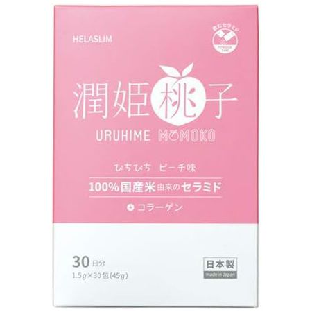 먹는 세라마이드 우루히메모모코(润姬桃子) 30포입