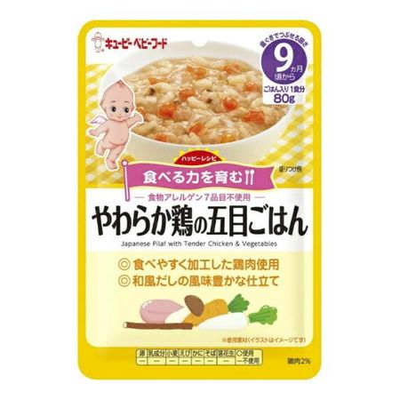 Kewpie Happy食谱软鸡Gomo Rice 80g