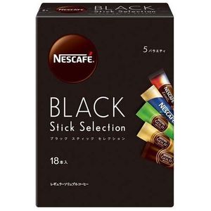 Nescafe 블랙 스틱 선택 18 조각