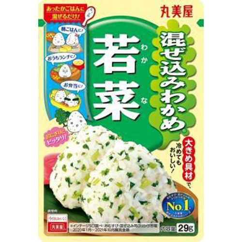 Marumiya Mazekomi Wakame Rice Seasoning – Wakana (Young Greens) 29g