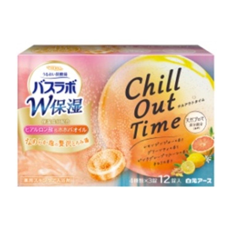 하쿠겐 어스 HERS 바스라보 더블 보습 ChillOutTime 12정입