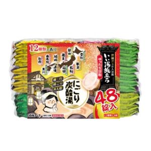 白元アース いい湯旅立ちにごり炭酸湯ゆったり日和 48錠入