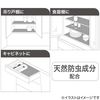 Nitori 防滑防蟲櫥櫃墊（30cm、透明、WS87）