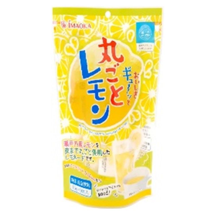 Imaoka Seika Oishisa Gyutto Whole Lemon 15g × 9 sachets