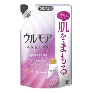 ウルモア 高保湿入浴液 クリーミーフローラル つめかえ 480mL