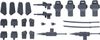 Border Battle Machine HG 1/72 Border Battle Machine Weapon Set 5 [Plastic Model Parts]