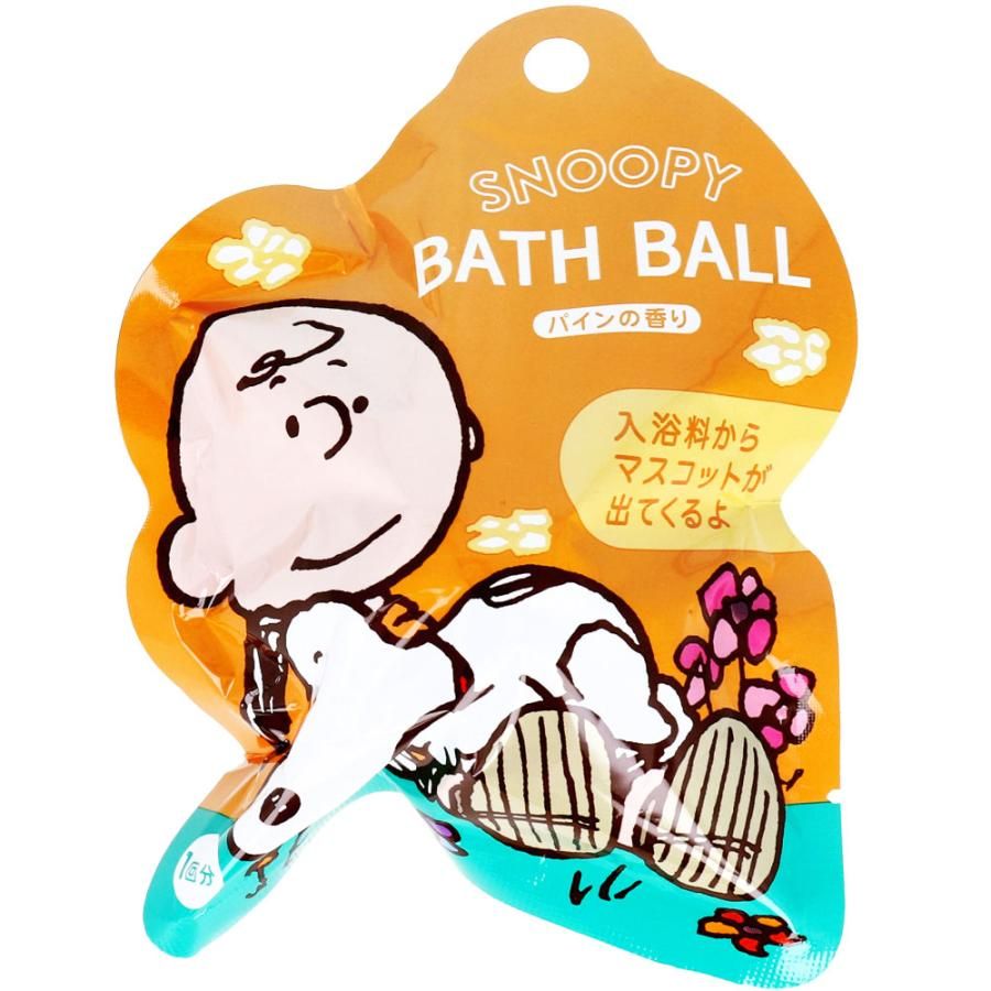 Santan Snoopy Bath Ball 4 Pine scent