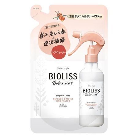 코세 코스메포트 SS 비올리스 보타니컬 리프레시&모이스트 헤어워터(리필용)
