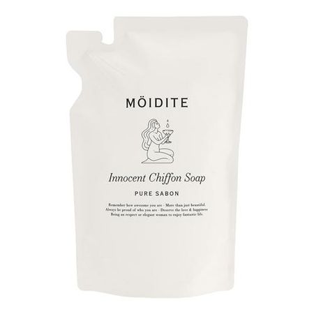MOIDITE Innocent 雪纺香皂，纯正皂香，260毫升（补充装）