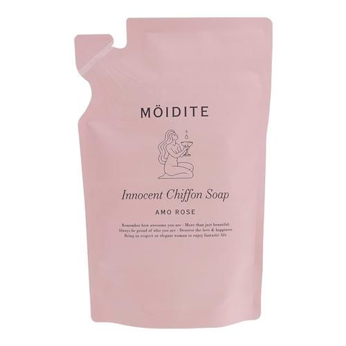 Moidite (Moidite) 무고한 쉬폰 비누 Amolo Rose Scent 260ml (리필 용)